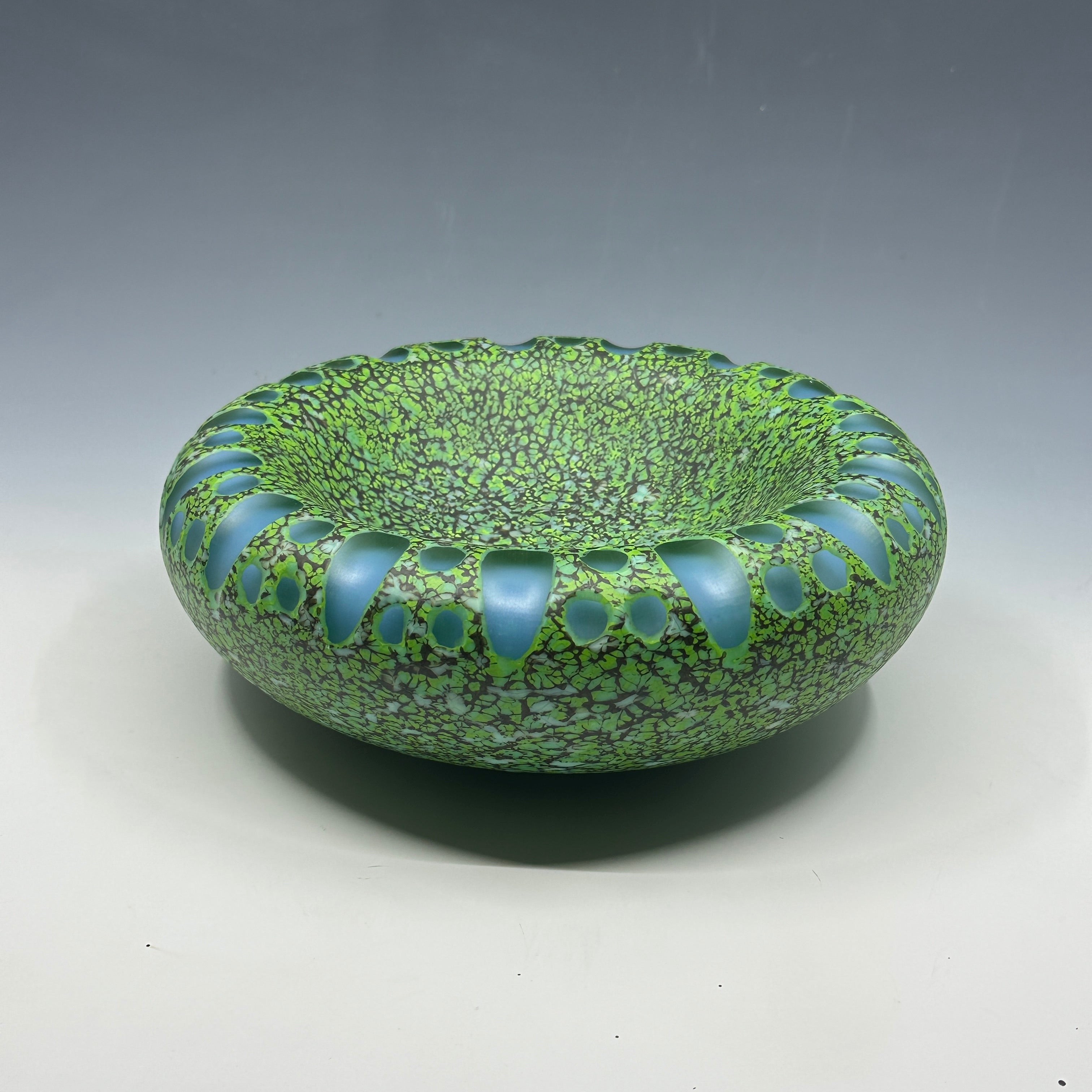 Green and Blue experimental Bowl
