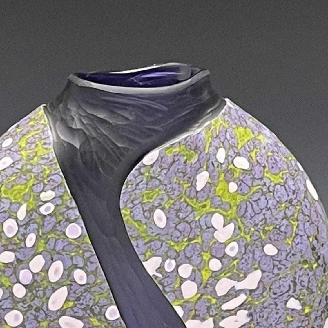 flow Vase • Purple with Purple interior
