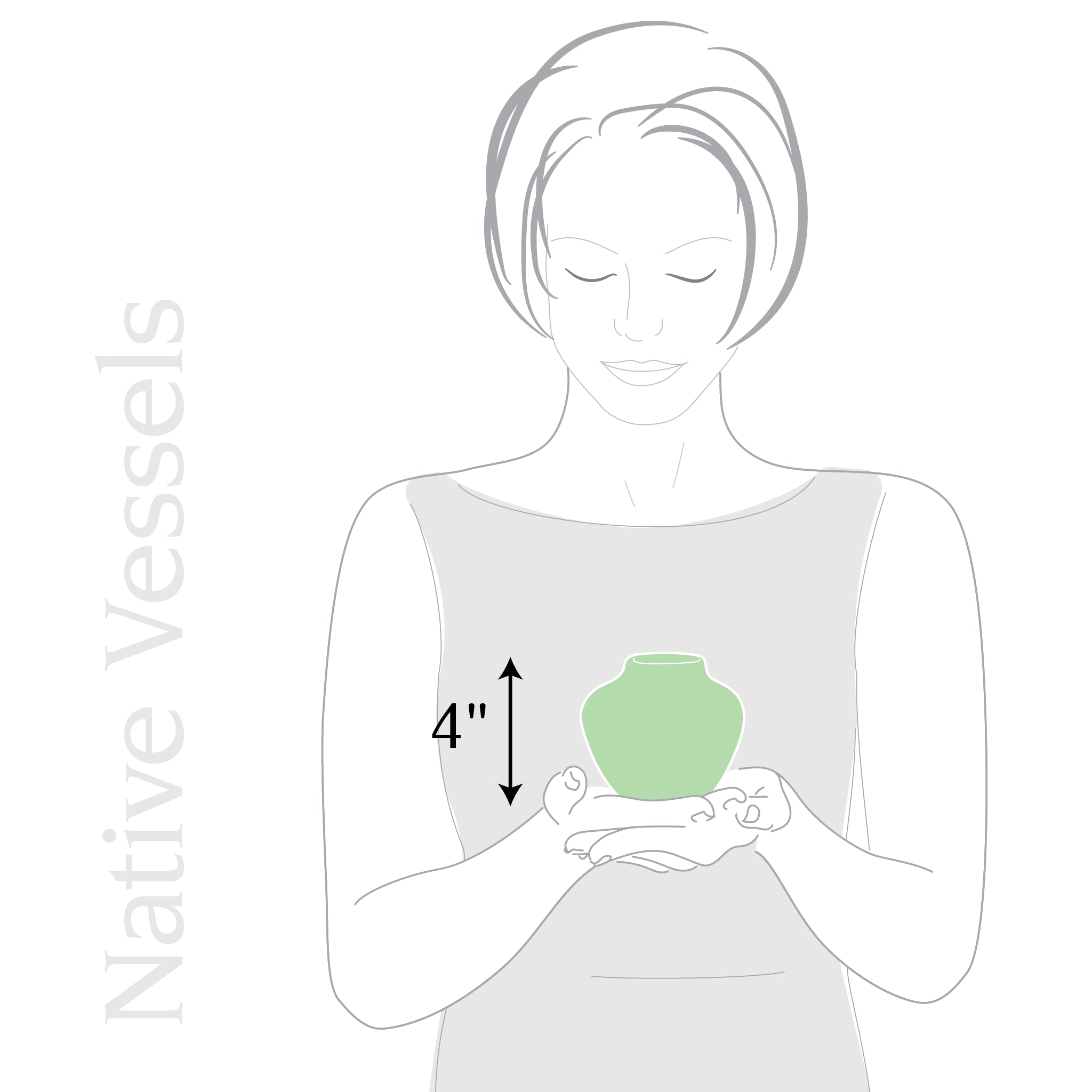 illustration of scale for native vessel