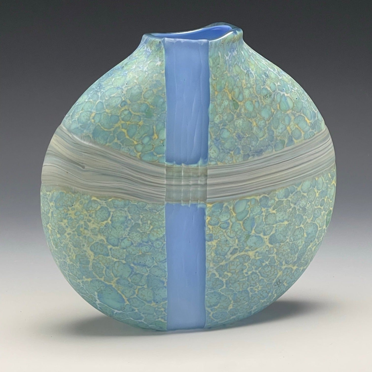 Celadon Convergence vase