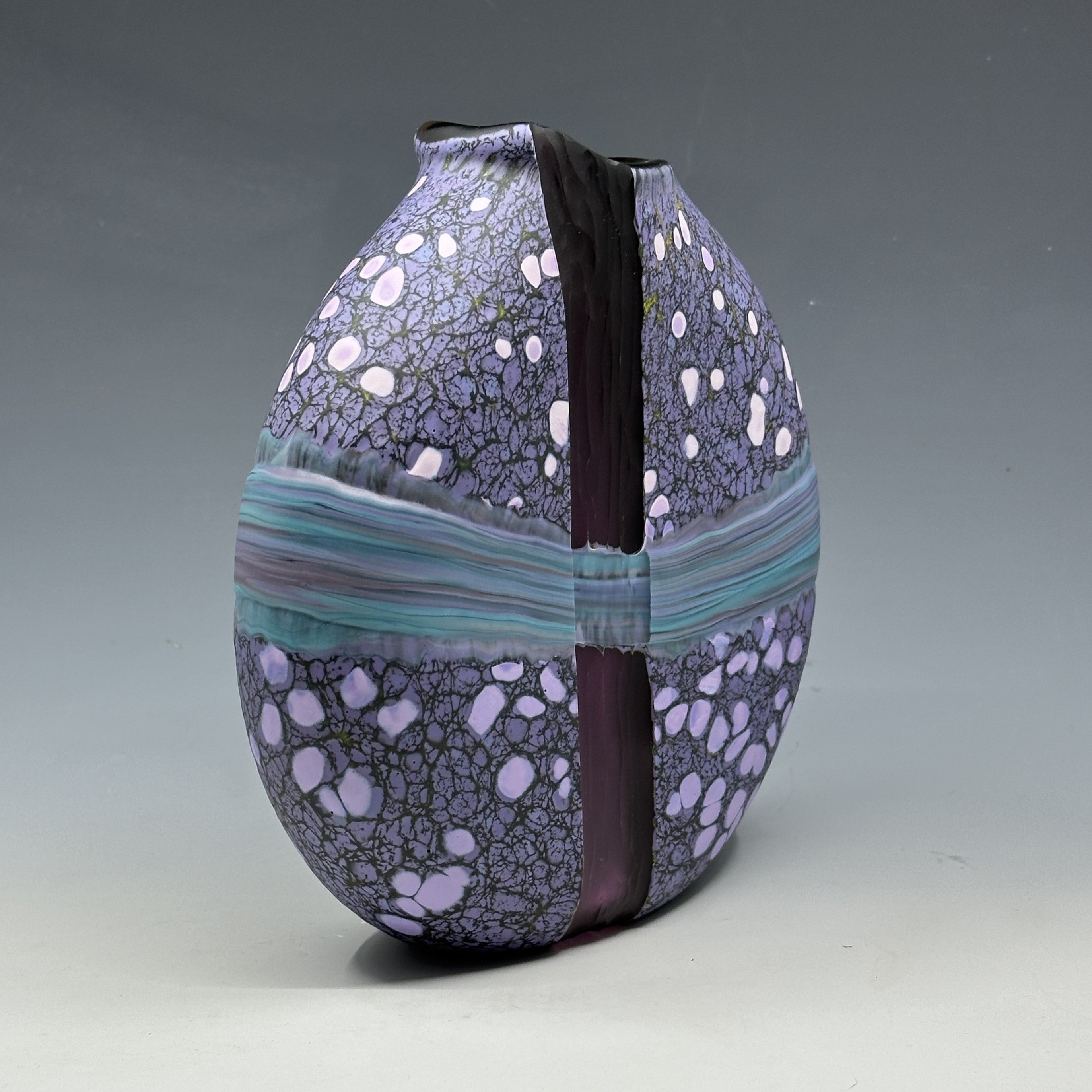 Convergence Vase • Purple with Purple interior