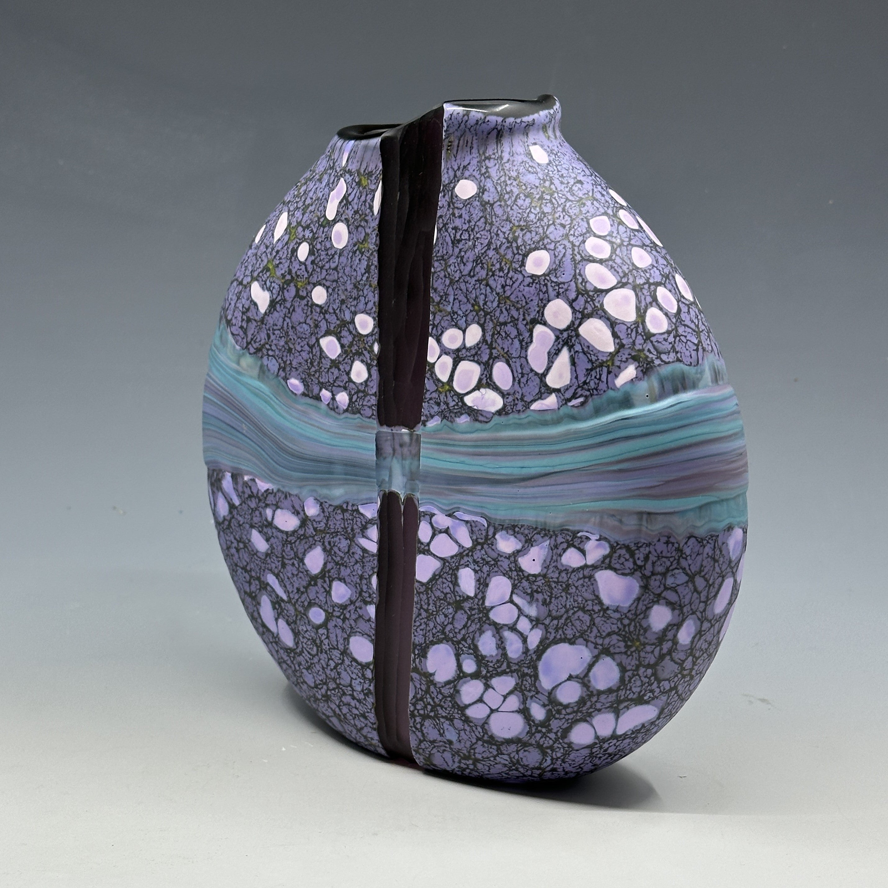 Convergence Vase • Purple with Purple interior