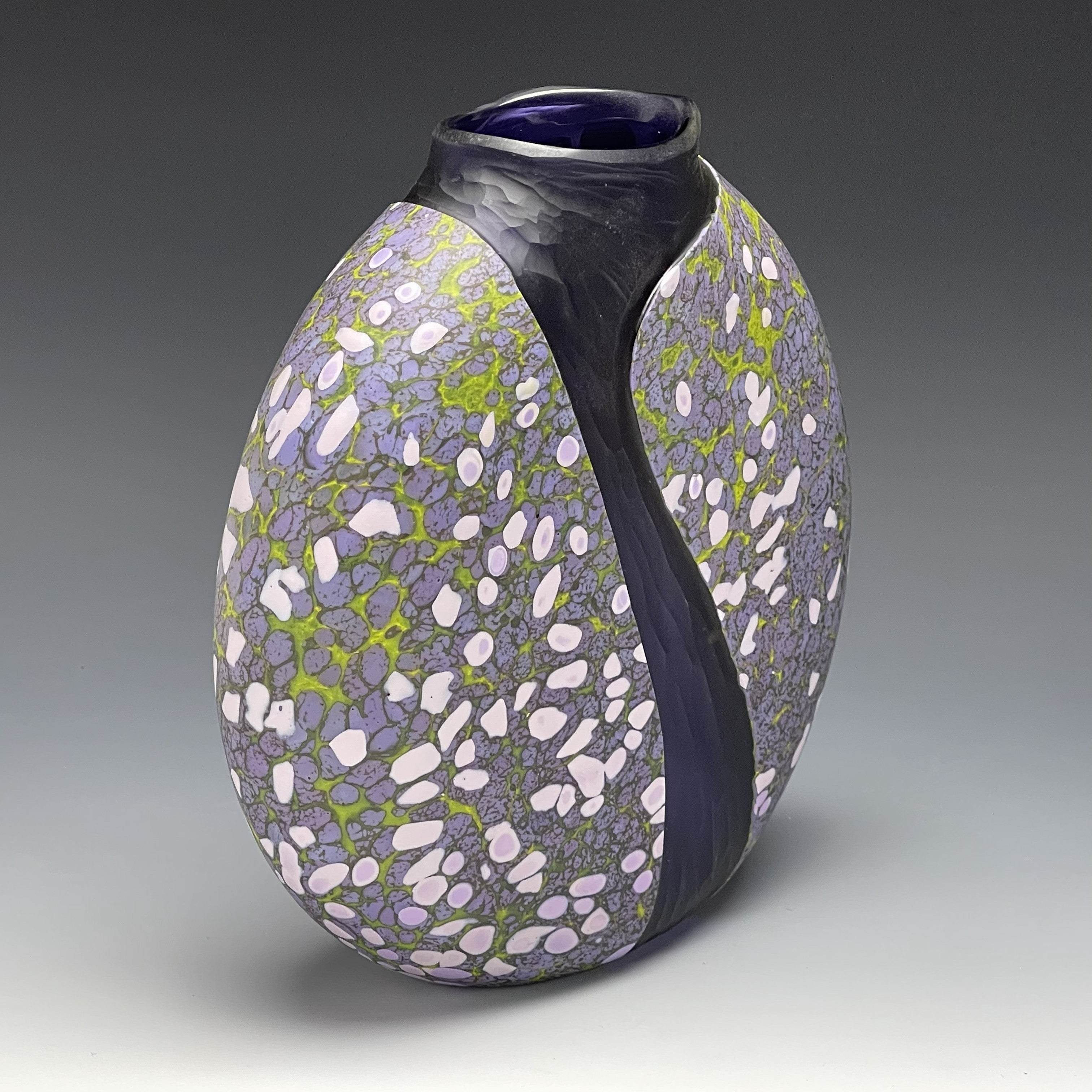 flow Vase • Purple with Purple interior