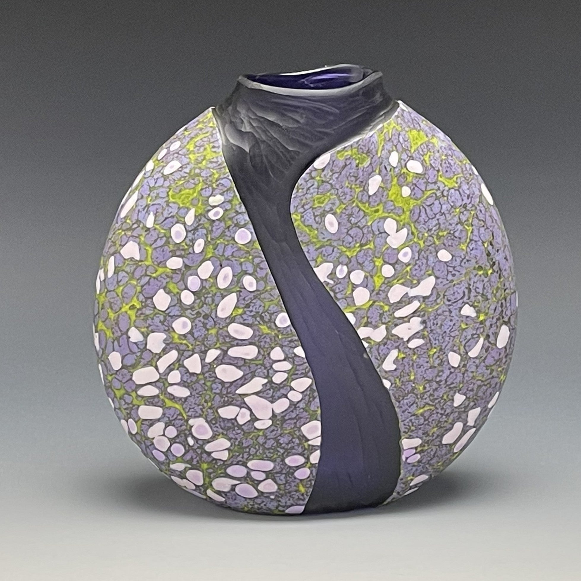 flow Vase • Purple with Purple interior
