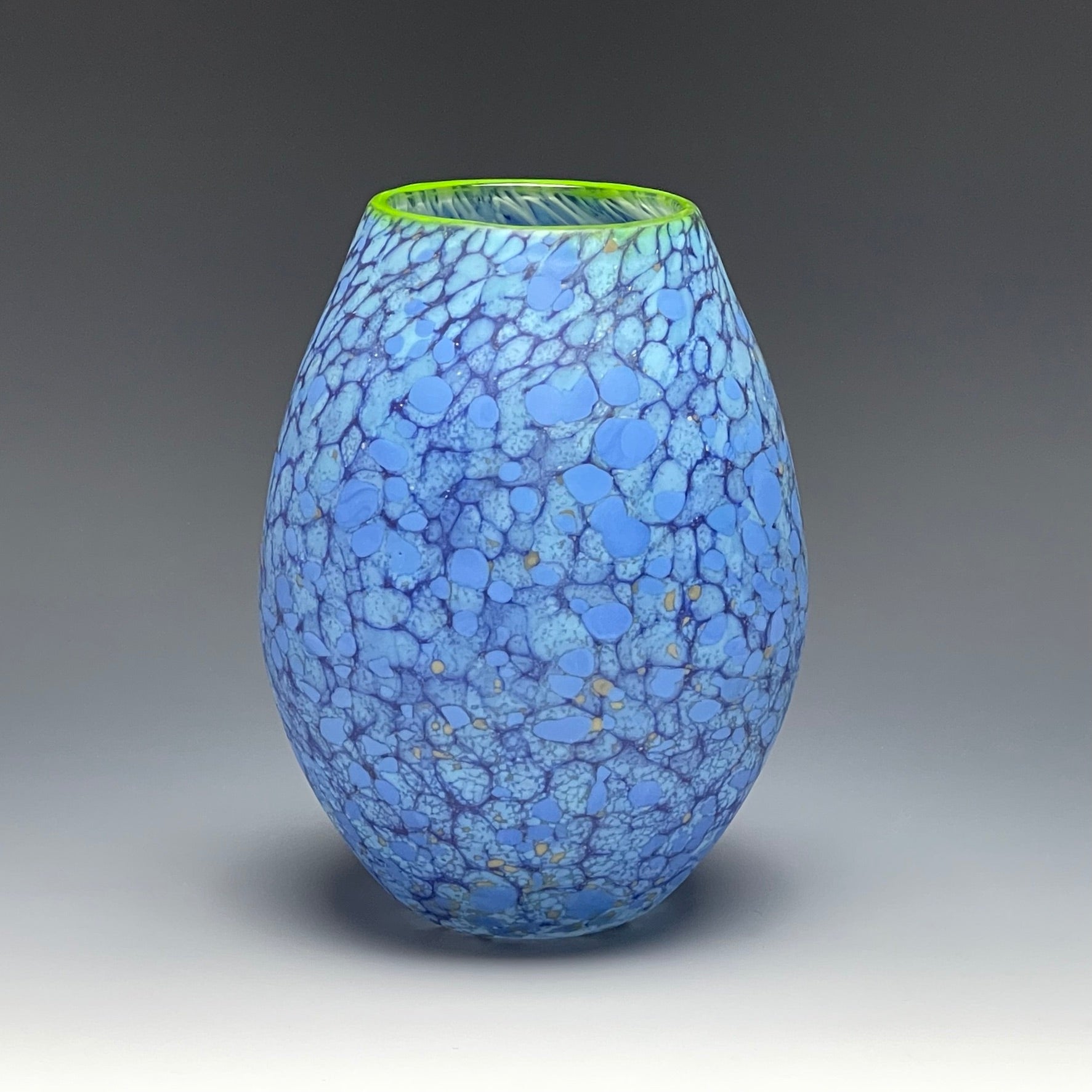 blue simple vase