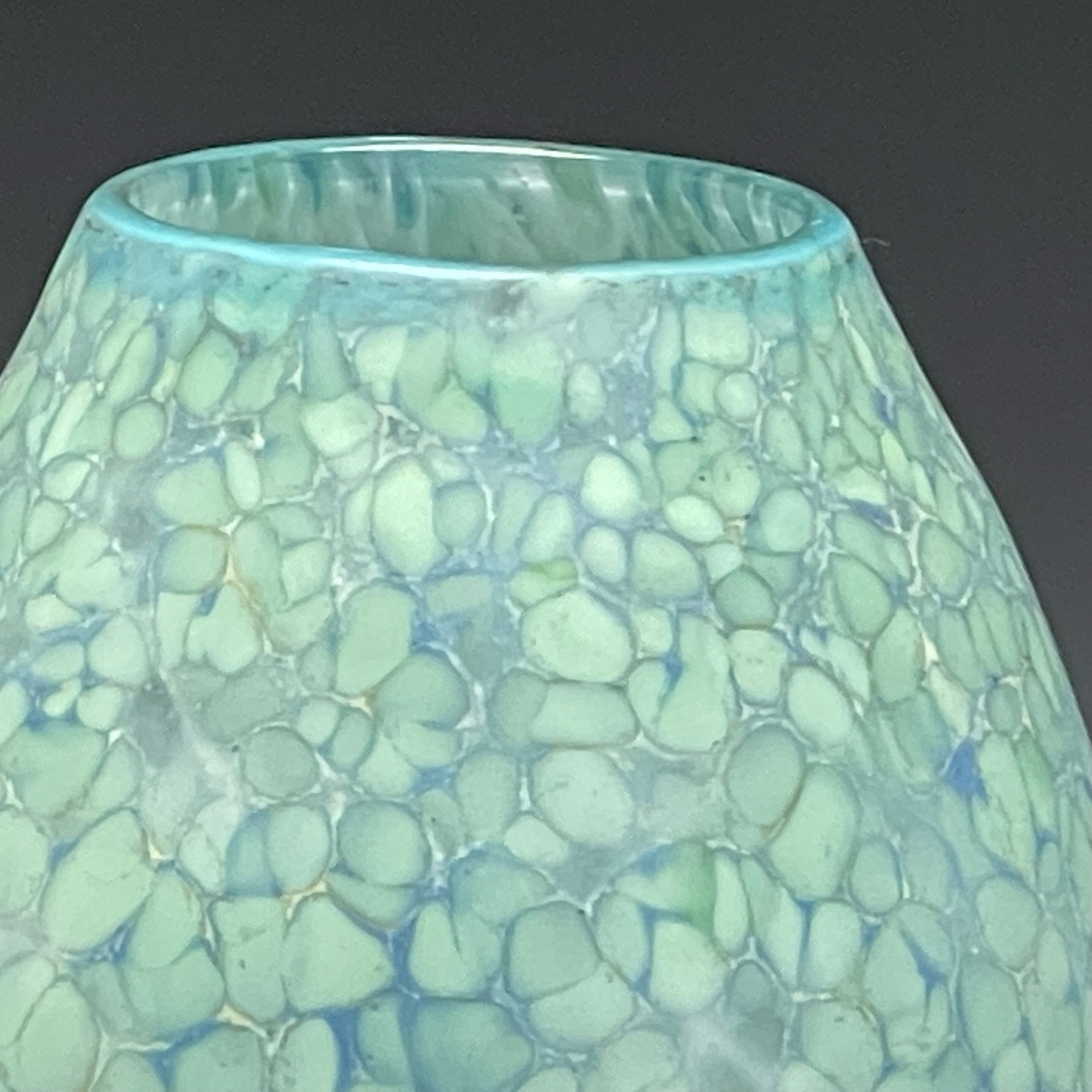 detail of celadon simple vase