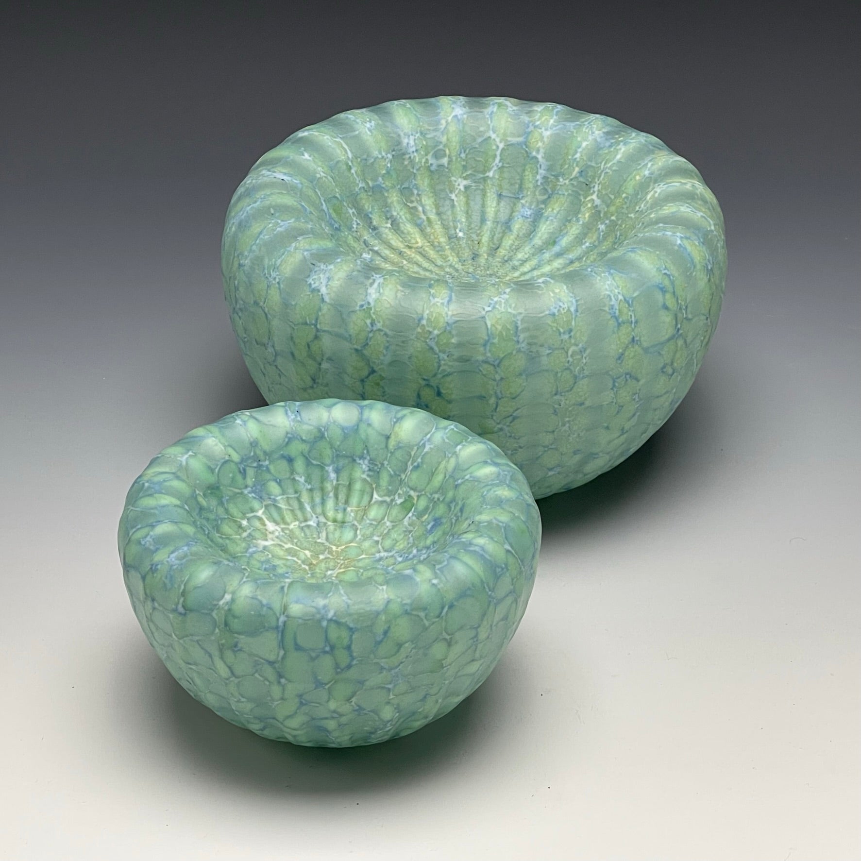 group of celadon treasure bowls