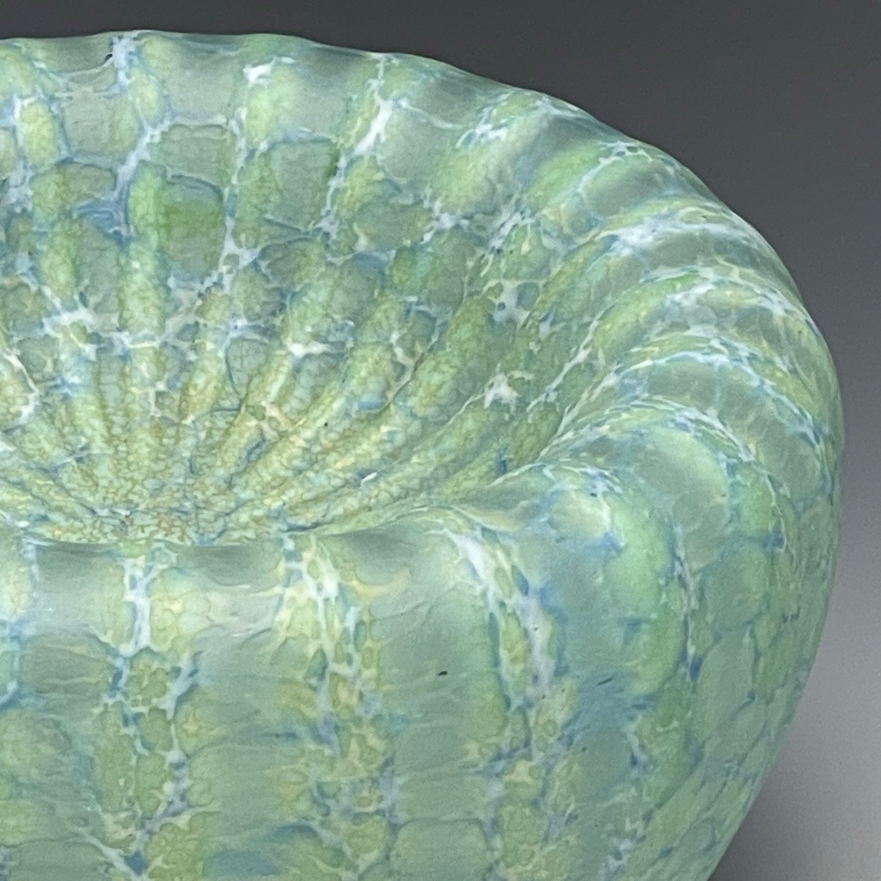 detail of celadon treasure bowl